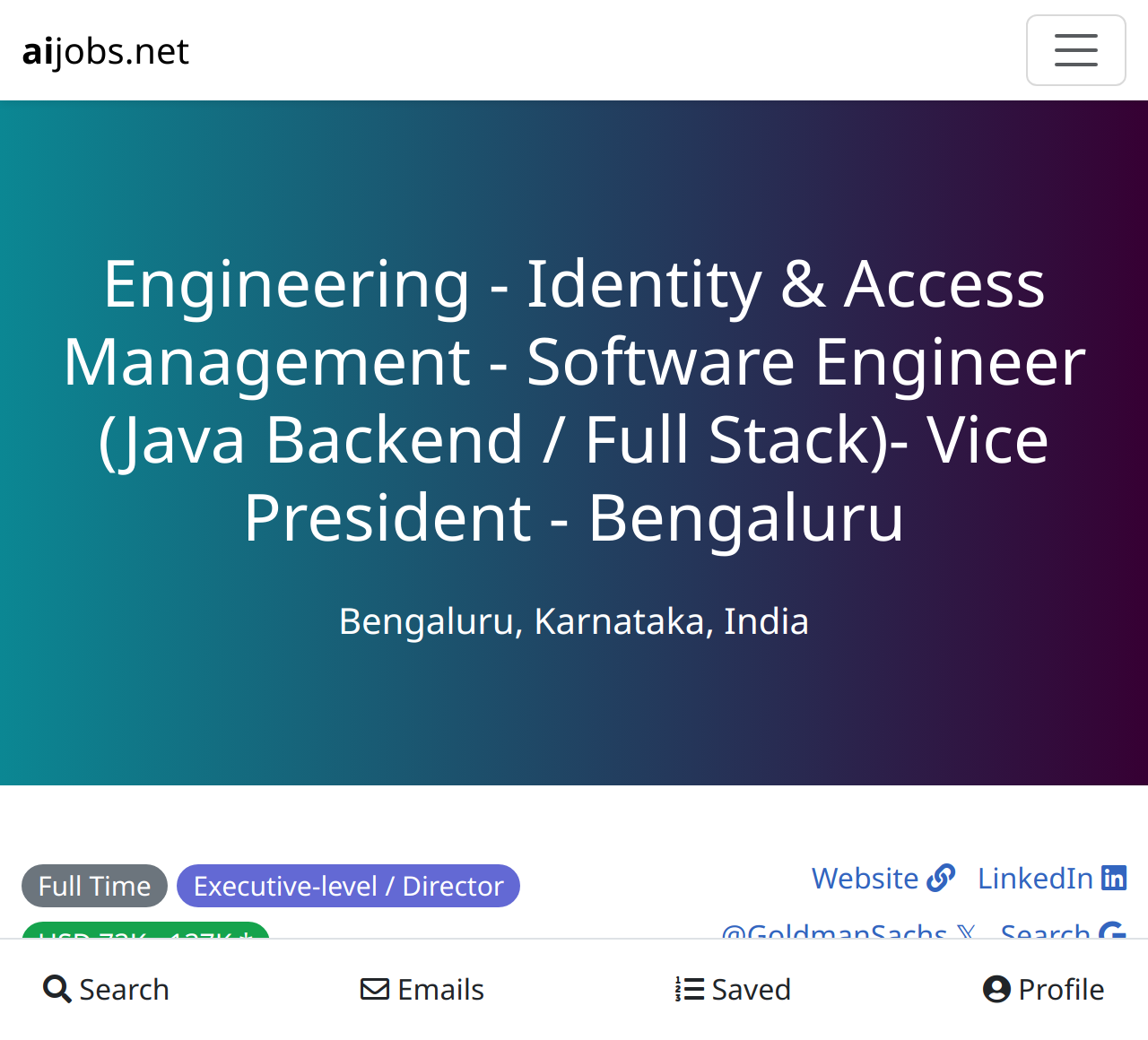 Engineering Identity & Access Management Software Engineer (Java