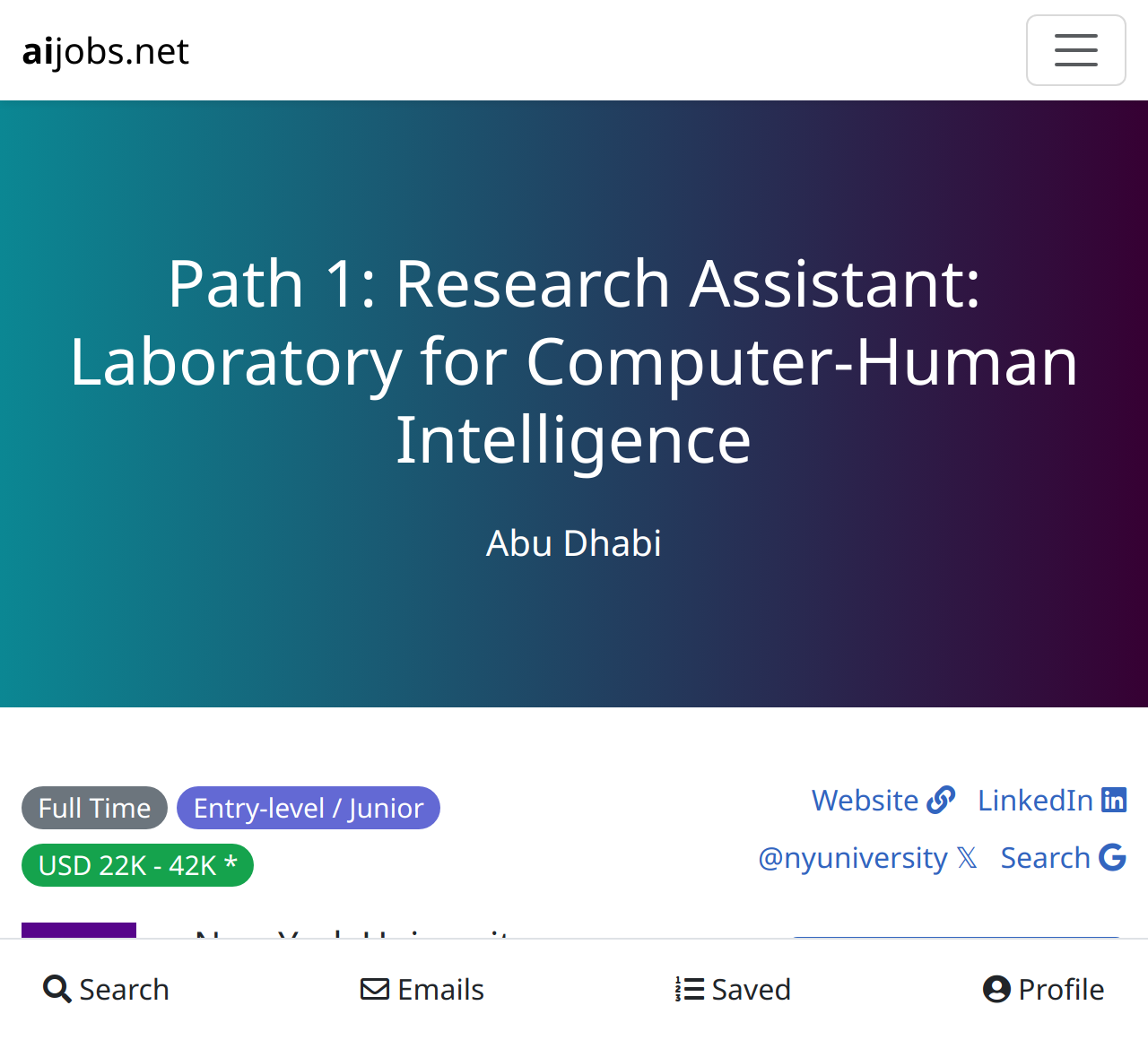 research assistant linkedin